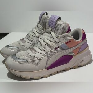 PUMA RS-C Running System Sneakers | Lavender Purple Peach | Size 7C